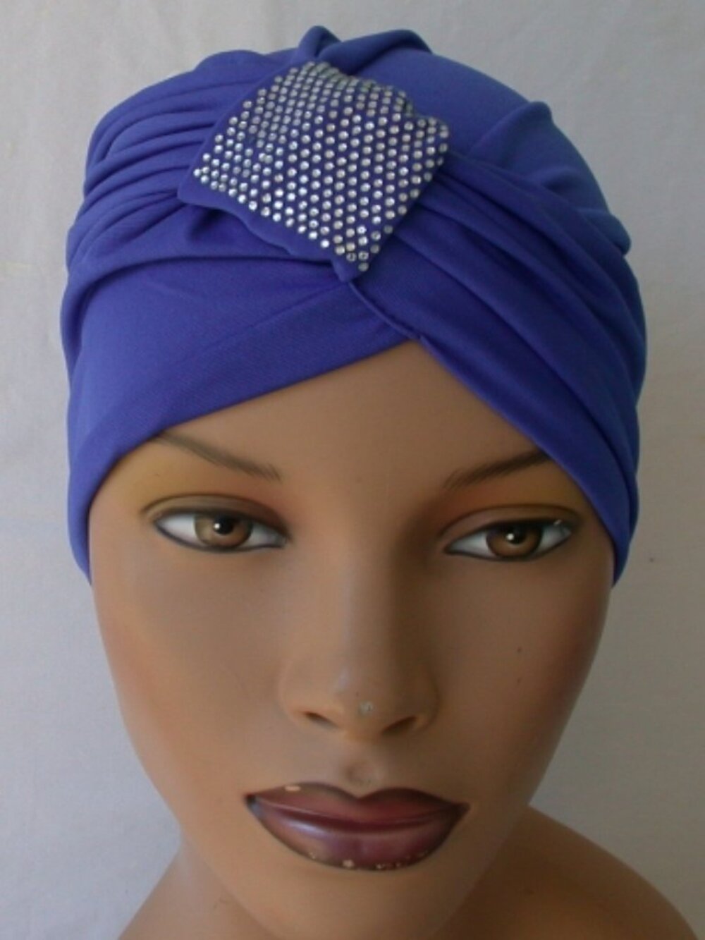 Blue As The Texas Sky Fun and Flirty Fashion Chemo Hat Instant Turban Cap